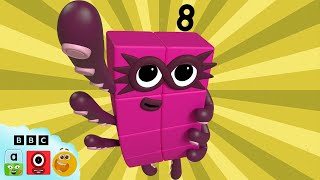 Octoblock Hide and Seek Challenge: Can You Spot Octoblock? | Learn to Count | @Numberblocks