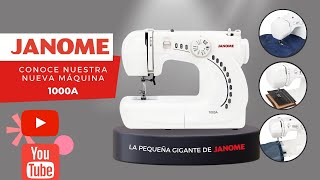 Nueva Máquina de coser 1000A -Janome- Chile