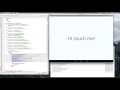 React Native touch events demo
