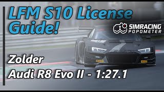 LFM License Track Guide S10 - ZOLDER! + Data Pack - Assetto Corsa Competizione