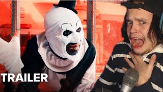 TOONMARLIN REACTS TO - Terrifier 2 Trailer #1 (2022)