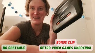 No Obstacle Retro Video Games Unboxing!