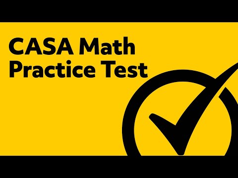 CASA exam – Mathematics (035) practice test