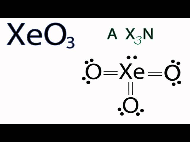 Xeo3f2 Lewis Structure