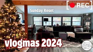 Vlogmas Day 22 | Sunday Reset | Cleaning Video