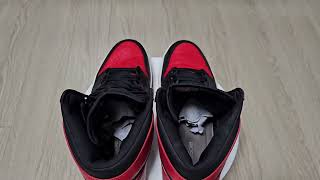 20년이 넘은 북산의 색이다.. (AirJordan1 Retro Bred 2001)