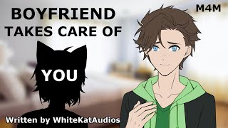 Boyfriend Nurses You Back to Health (Neko boy Listener) M4M ASMR roleplay