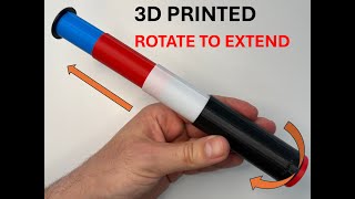 3D Printed Telescopic Actuator