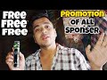 Free Promotion Of All Sponser ☺| Charming Tony Vlogs |#vlog part- 1