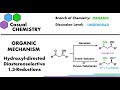 hydroxyl directed 1 3 reductions of ketones organic chemistry reaction mechanism