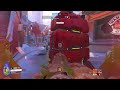 overwatch 2 ranked gameplay bastion bronze rank gameplay