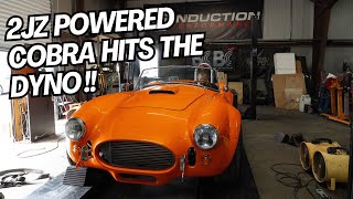 Worlds First 2JZ Cobra hits the dyno!