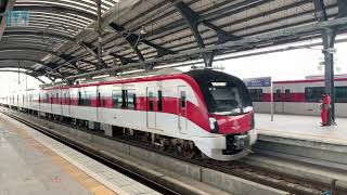 SRT Red Line タイ国鉄レッドライン電車 ー ドンムアン駅発着の様子 รถไฟฟ้าสายสีแดง @ ดอนเมือง