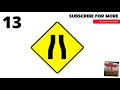 canada driving written test knowledge test for driving license in canada traffic signs part 1