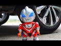 Ultraman, Robot dance | Experiment Car | Crushing Crunchy and Soft Things by Car | Infinity Test