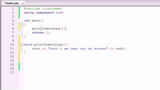 Buckys C++ Programming Tutorials 9 Functions | C++ Tutorial