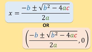 Uses of the quadratic formula?