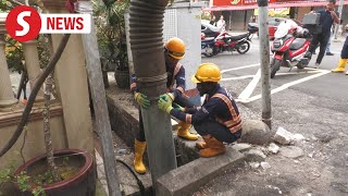 Illegal encroachment hinders drain cleaning work in KL