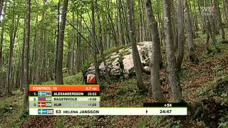 WOC 2014, Middle distance (girls) 11.07.2014, Orienteering, Italy, Swedish language