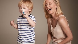 Anne Heche \u0026 Her Son Atlas Introduce Tickle Time!