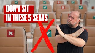 Never Pick These Seats on a Flight (Trust Me)