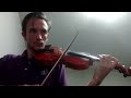 Study N°7 [Furious] (Composer: Marcio Stefanuto) Violin solo