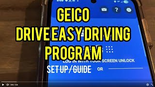 GEICO Drive Easy Driving App - Geico How to Save on Insurance with Drive Easy Driving App - Guide