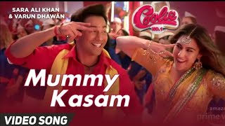 Coolie No 1: Mummy Kasam Full Song | Varun Dhawan | Sara Ali Khan | Coolie No 1 Song