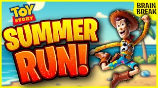 Toy Story Summer Run! ☀️ Summer Brain Break ☀️ Just Dance ☀️ GoNoodle ☀️ Freeze