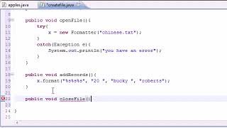Java Programming Tutorial 80 Writing to Files YouTube