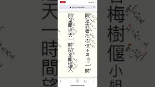 甘紋軒老師 尋夢7 【川撥棹】第二枝未完