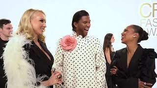 Law Roach & Kerry Washington Feel the Love I 2022 CFDA Awards Red Carpet with Christine Quinn