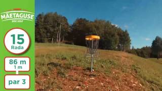 DiscFish - EMV discgolfis 2016 - Mäetaguse BACK 9 - Neiland, Kivi, Kimmel, Tamm