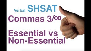 Essential vs Non-Essential Modifiers - ELA - SHSAT