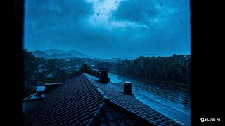 Sleep Soundly with Rain & Binaural Beats: ASMR for Deep Relaxation - Rain Sounds