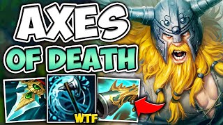 DODGE OLAF Q OR DIE! LETHALITY OLAF AXES ARE DEADLY - League of Legends