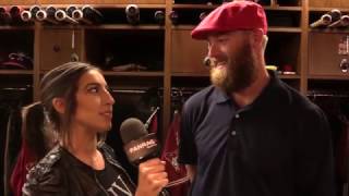 Archie Bradley On His Beard, His Outfit, And His Game