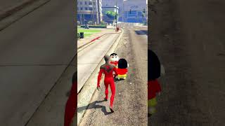 Red Hulk Spiderman Laga Vachadu Shinchan Kosam😁🤯 #shorts #shortsvideo #gta5 #gta5telugu #gta5shorts