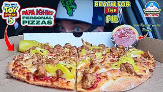 Papa John's® Toy Story 5 Personal Pizza Review! 🍕 | Reach For The Pie! | theendorsement