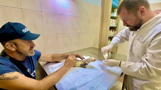 Мы приехали проведать хорька Лару в клинику «ЗОО ДОКТОР», операция прошла, ждем результаты на рак!