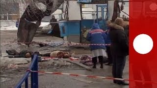 GRAPHIC: Video of blast scene after second bomb attack in Russia's Volgograd