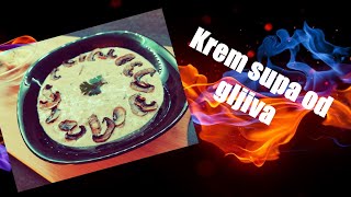 Brza i laka KREM SUPA OD GLJIVA-Gotova za 20 min-How to make easy CREAMY MUSHROOMS SOUP