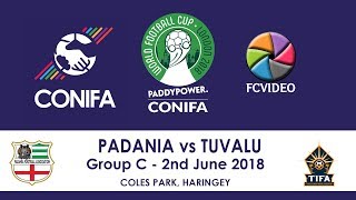 CONIFA World Football Cup 2018 - Padania v Tuvalu - Extended Highlights