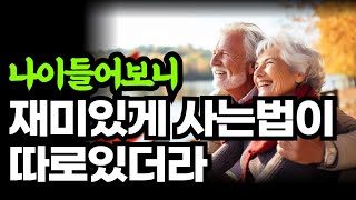 나이들어보니 재미있게 사는법이 따로 있더라 / 죽을때 까지 유쾌하고 재미있게 사는법