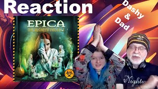 Dad\u0026Daughter FIRST REACTION: Epica- Wake the World Feat. Phil Lanzon \u0026 Tommy Karevik