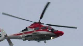 CBCのJA005C（Airbus Helicopters AS365N3+ Dauphin 2 中日本航空 ※AS65）家の前でぐるぐる旋回②2025年1月16日（木）【15日ぶり】【17分】