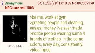 Be me, Work at Gym - A Greentext Story