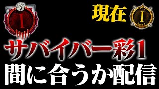 サバ彩1間に合うか？ランリセ(18時)まで耐久配信【DbD / デッドバイデイライト】