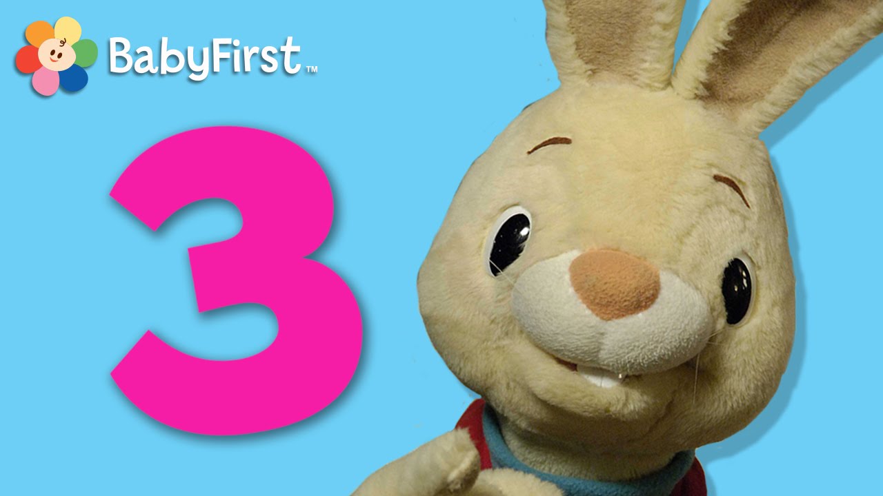 Three | Harry The Bunny | BabyFirstTV - YouTube