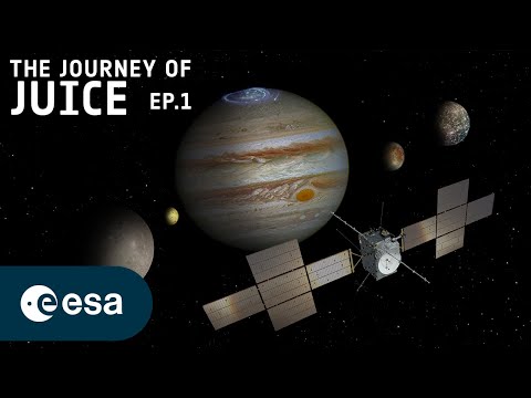 From Launch To Lunar Earth Flyby The Journey Of Juice Episode 1
